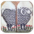 Sheep mittens
